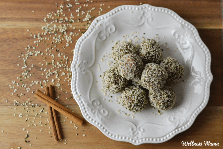Chai Spice Protein Balls With Adaptogens