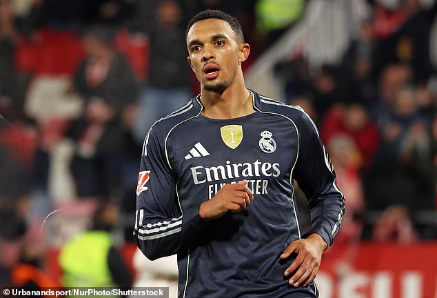 Trent Alexander-Arnold’s camp deny reports he has been ‘urged to LEAVE’ by Real Madrid manager Alvaro Arbeloa