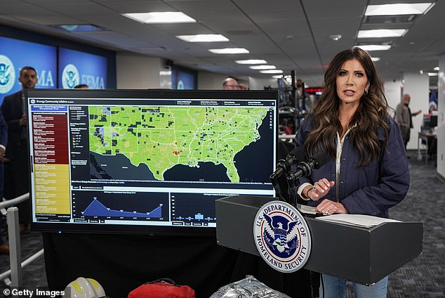 Kristi Noem responds to calls for her to RESIGN as Trump carves a new path forward in wake of chaos in Minneapolis