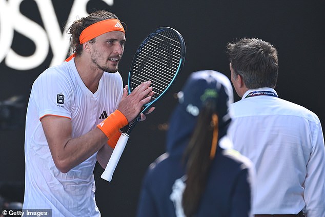 Alexander Zverev fumes as he accuses Carlos Alcaraz and Jannik Sinner of receiving special treatment as Spanish No 1 launches stunning comeback to reach final: ‘This is BULLS***!’