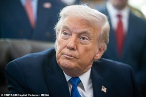 Angry Trump reveals money stolen in Minnesota is MORE than the $19billion originally projected as he threatens Ilhan Omar with fate ‘worse than jail’