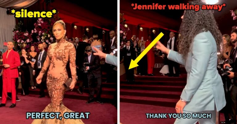 After Her "Rude" Red Carpet Behavior Went Viral, Glambot King Cole Walliser Addressed His Interaction With Jennifer Lopez At The Golden Globes