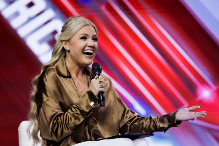 Erika Kirk Launches Tour Amid Protests, Ongoing Clothing Controversy