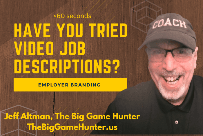 Have You Tried Video Job Descriptions?