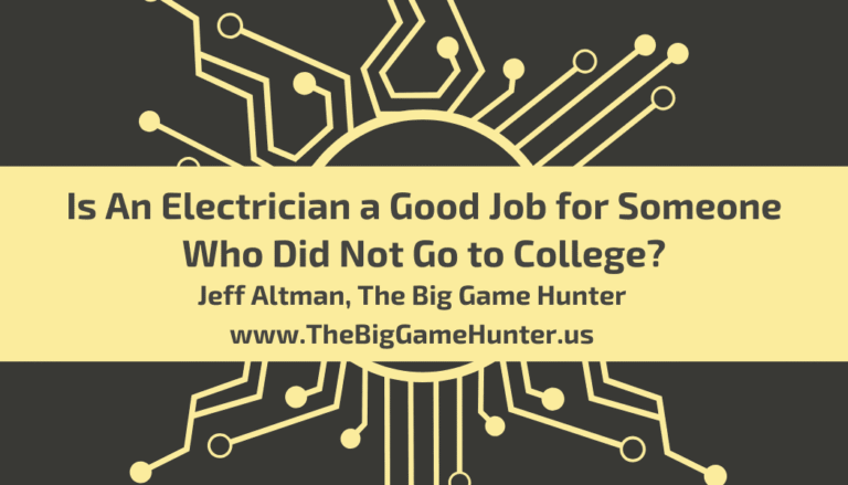 Is An Electrician a Good Job for Someone Who Did Not Go to College?