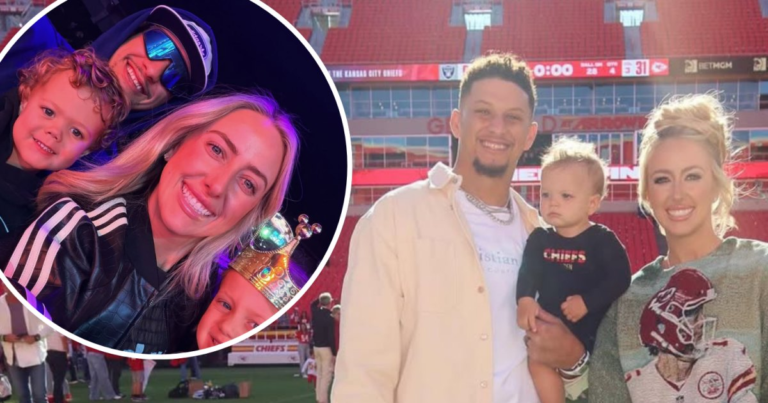 Patrick and Brittany Mahomes Pose With 3 Kids at ‘Disney on Ice’ Show