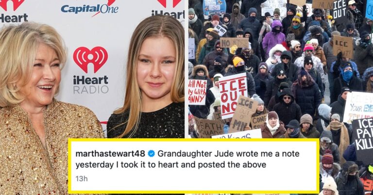 Martha Stewart’s Granddaughter Calls Out Her Silence On ICE Killings