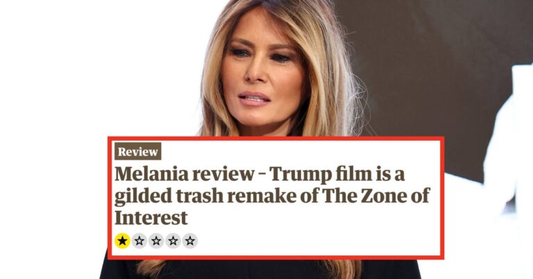 The “Melania” Reviews Are Out And They’re Friggin’ Brutal