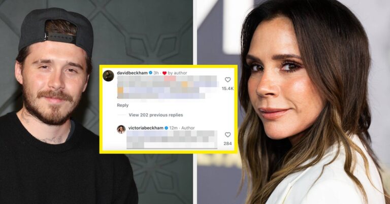 Victoria Beckham Appeared To Subtly Reference The Online Support She’s Been Receiving Amid Brooklyn’s Dramatic Statement In A Candid Instagram Exchange With Her Husband, David