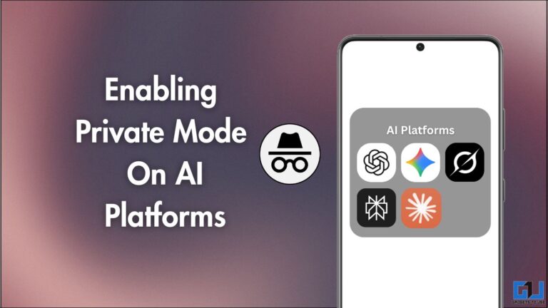 How to Use ChatGPT, Gemini, Grok in Private Mode (No Training Mode)