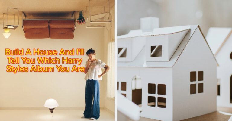 Build A House And I'll Tell You Which Harry Styles Album You Are