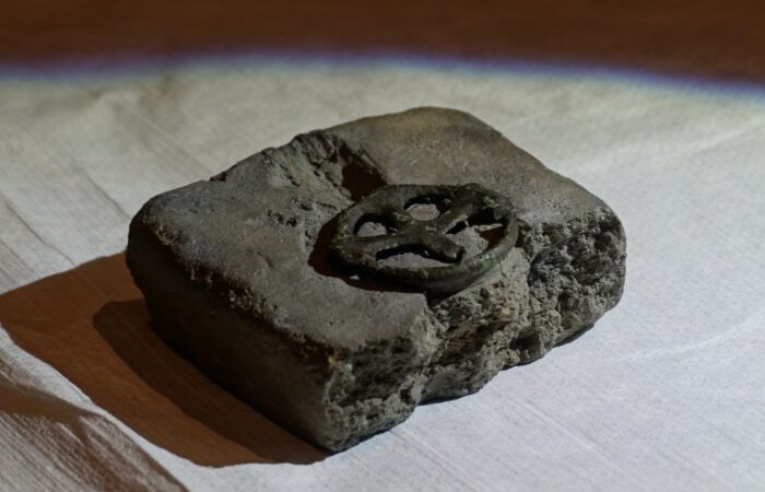 Rare Medieval Bronze Wheel Cross Found In Brandenburg Shows Christian Symbols Were Widespread Before The Slavic Uprising Of 983
