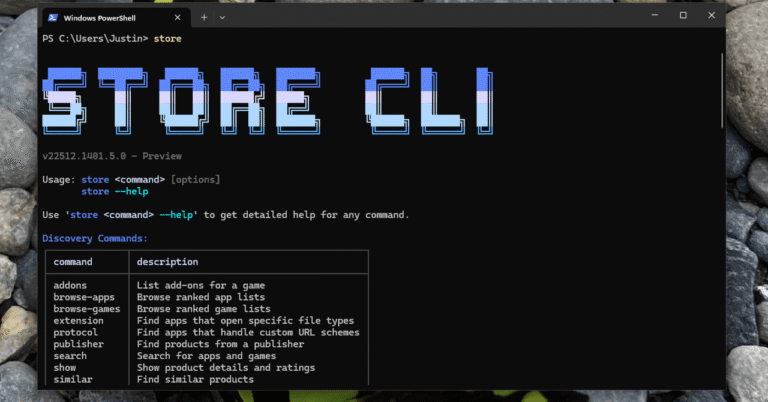 You Can Now Install—and Update—Microsoft Store Apps Using the Command Line