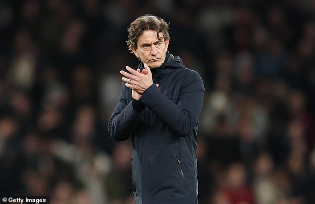 Thomas Frank is SACKED by Tottenham: Defeat by Newcastle is the final straw for sorry boss as Dane leaves Premier League club in relegation fight