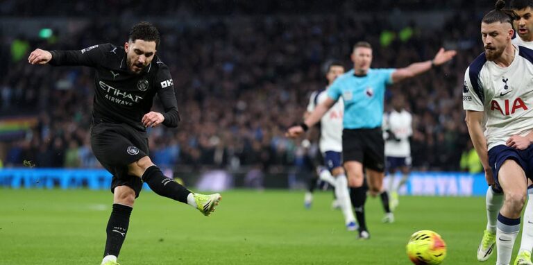 Tottenham vs Manchester City – Premier League LIVE: Latest score, team news and updates as Rayan Cherki gives the visitors the lead inside 11 minutes to stun sorry Spurs