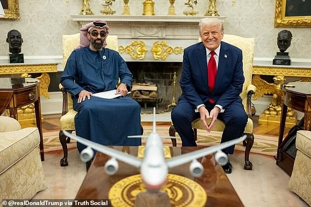 Trump family secretly signed $500mill crypto deal with ‘spy sheikh’ who has been pushing for access to US intelligence