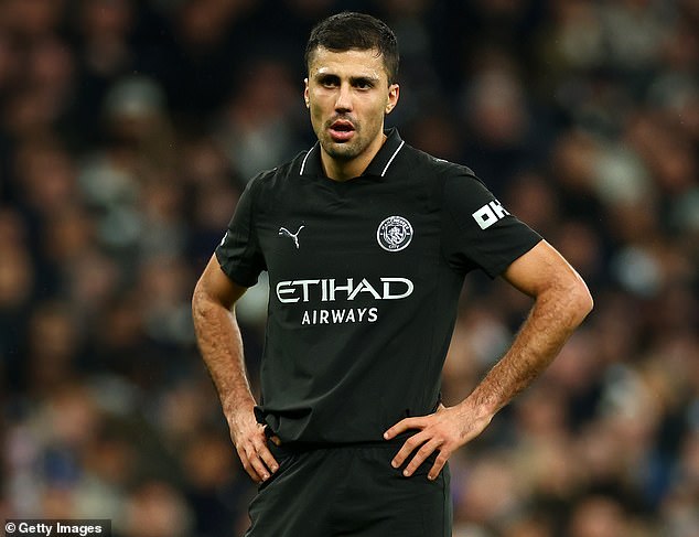 Rodri’s deluded theory that referees are bent and discriminating against Man City is the dangerous fantasy of a loser. He should suck up the fact Arsenal might be better. The FA must slap him with a long ban, writes OLIVER HOLT