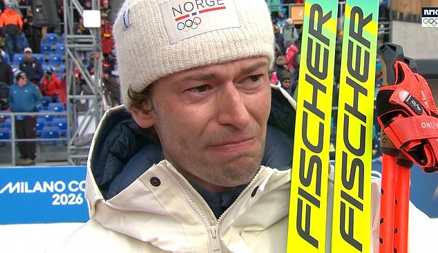 Now Winter Olympic love-cheat’s team-mates feel ‘cheated’! ‘Unfair’ row engulfs Norway’s biathlon team after controversial star shattered his colleague’s sprint race dream