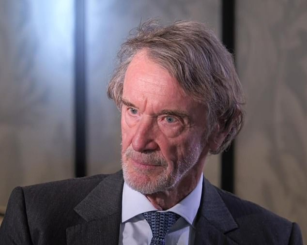 Britain has been ‘colonised’ by immigrants who are ‘costing too much money’, says Manchester United co-owner Sir Jim Ratcliffe