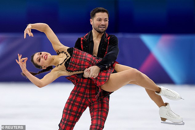 Heartbreak for British figure skaters Lilah Fear and Lewis Gibson as they blow chance to emulate Torvill and Dean at the Winter Olympics