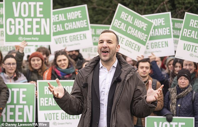 Green Party is reported to the counter terror police over ‘anti-Zionist’ elements as fears grow ‘it is becoming a breeding ground for extremists’