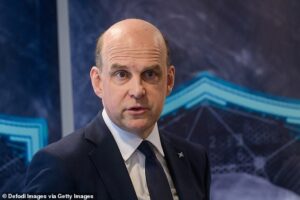 Britain’s Nato ambassador, 55, who once left top secret files at a bus stop has now sparked chaos after moving his 29-year-old Italian intern girlfriend into the official residence