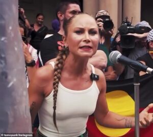 Penny Wong erupts when she’s asked a straightforward question about Grace Tame’s controversial ‘intifada’ speech at pro-Palestine rally