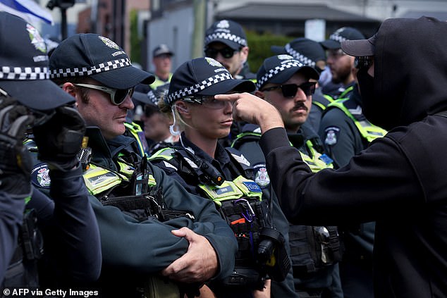 Israeli president Isaac Herzog leaves Australia as 10,000 pro-Palestine protesters put Melbourne on edge with controversial ‘Intifada’ chants