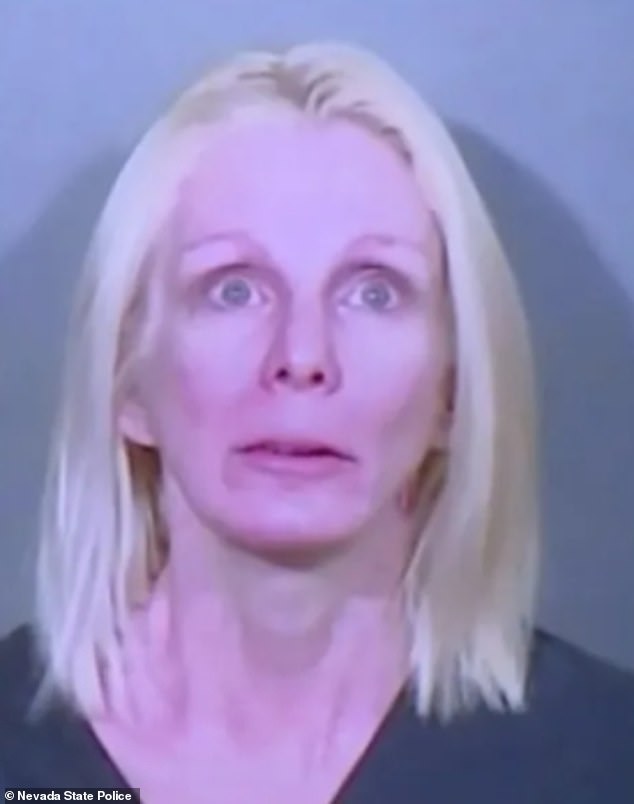 Montana woman, 51, learns painful lesson after pointing gun and shrieking ‘I will shoot’ at Las Vegas cops during DUI arrest