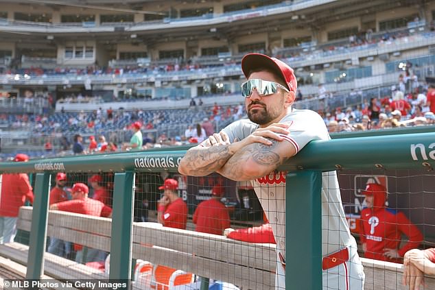 Phillies star released with $20million left on his contract admits to bringing beer into Philadelphia dugout