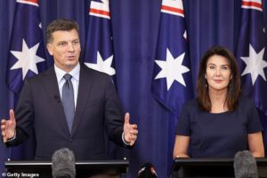 Single photo shows Angus Taylor’s first change after becoming Liberal leader – and it’s in stark contrast to Anthony Albanese