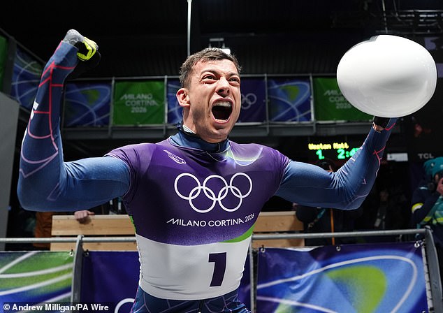 Team GB FINALLY win first medal at Milan-Cortina Winter Olympics as Matt Weston claims skeleton gold after days of heartbreak and near misses