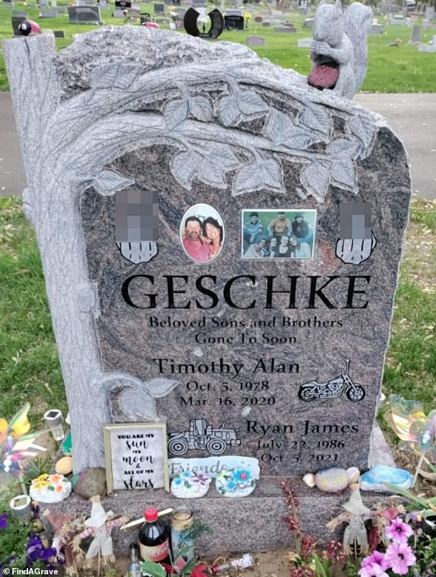 Distraught family ordered to remove HEADSTONE atop two young brothers’ graves that features very inappropriate images