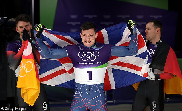 Meet Britain’s gold medal Winter Olympics hero: Matt Weston talks 90mph skeleton racing – and having to share a bed with his closest rival!