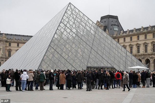 Nine people arrested in Paris after French police smash £8.7million Louvre false ticket racket