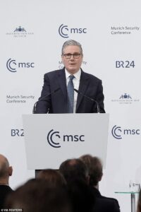 Starmer sends carrier force north to Greenland as he warns Putin’s strength is growing – and says voting Reform or Green could bring war