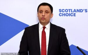 Voting for Nigel Farage’s party will keep the SNP in power for TEN years, warns Scots Labour leader Anas Sarwar