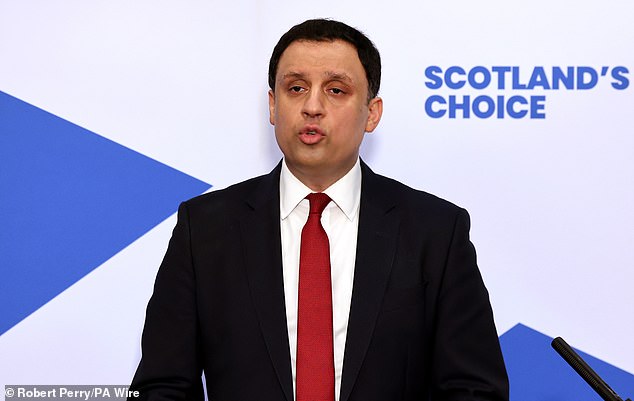 Voting for Nigel Farage’s party will keep the SNP in power for TEN years, warns Scots Labour leader Anas Sarwar