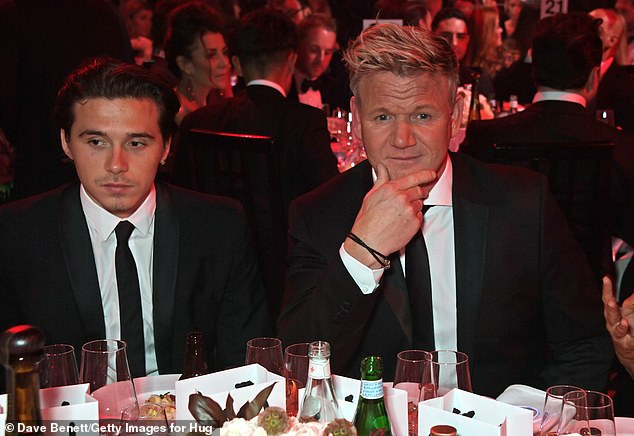 Brooklyn Beckham’s online snub to Gordon Ramsay after the chef urged him to ‘remember where he came from’ – weeks after he sensationally blocked his parents amid family feud