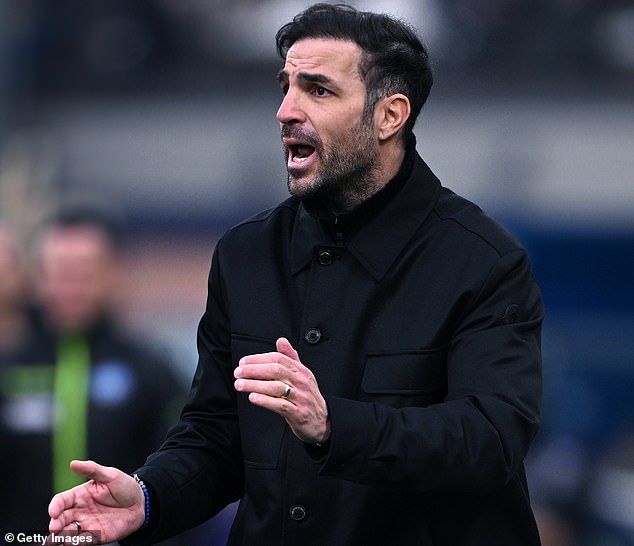 ‘Should play another sport’: Cesc Fabregas tears into Chelsea flop (and former team-mate!) after his costly red card sees Como lose 2-1 at home