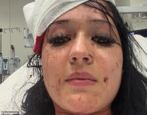 Sister of woman, 20, allegedly stabbed by her spurned male co-worker at leagues club details horrific attack and praises hero who saved her