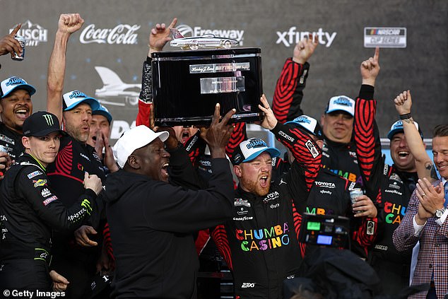‘Ecstatic’ Michael Jordan goes wild as his NASCAR driver wins Daytona 500: ‘Feels like I won a championship’