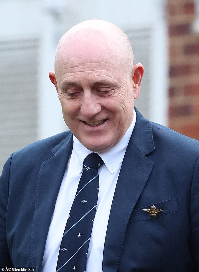 RAF squadron leader grabbed junior airman’s privates in ‘horseplay that went too far’ during French trip to mark the 80th anniversary of VE Day