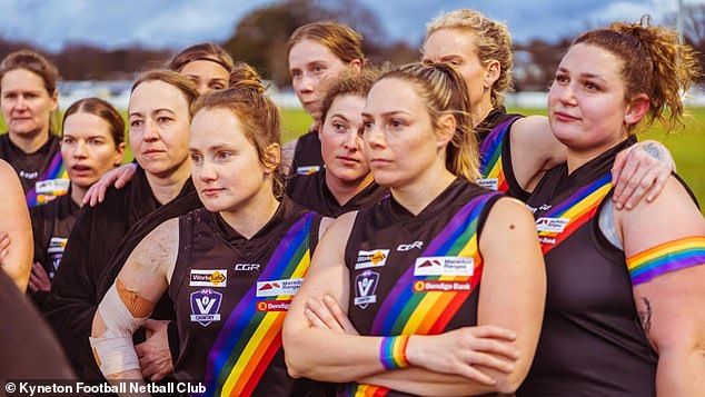 Banned women’s footy team finally cleared to play after league ban saga as vice-president quits over social media comments