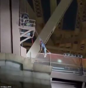 Teen plunges 50 feet down bridge shaft after performing dangerous TikTok stunt