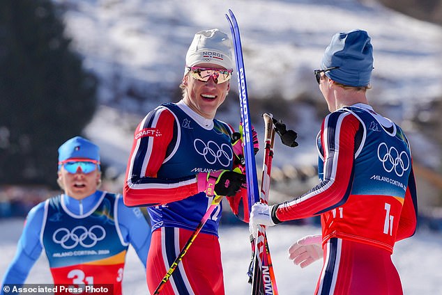 Johannes Hosflot Klaebo breaks all-time Winter Olympics medal record as he beats Team USA to seal TENTH gold of his barely-believable career