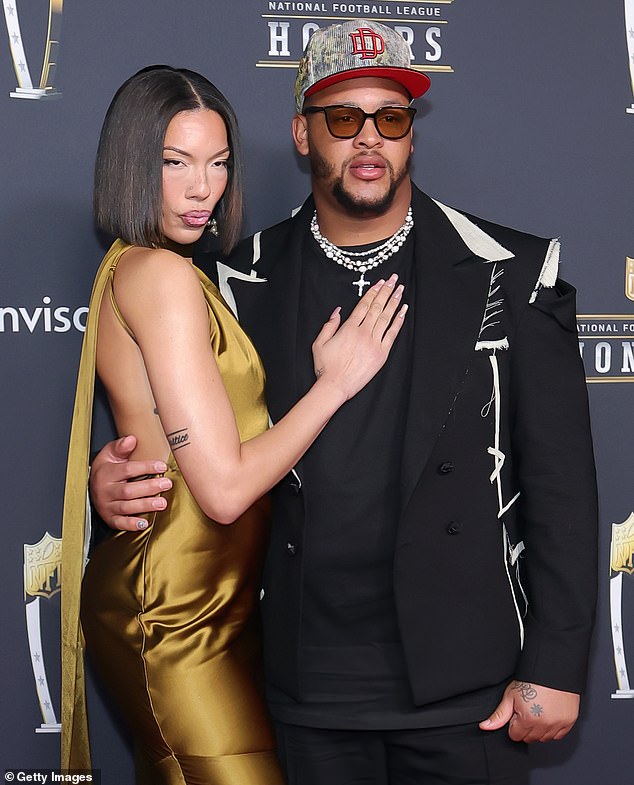 Buffalo Bills star Dion Dawkins claims JetBlue employees ‘stole his fiancee’s jewelry and Rolex watches’ from luggage in wild social media post