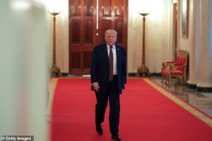 US assembles the most aerial firepower since Iraq War as Trump prepares to strike Iran ‘in just DAYS’… and president is ‘choosing between two devastating options of attack’