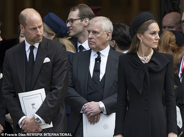 The Prince and Princess of Wales express support for King Charles’ statement after Andrew’s arrest