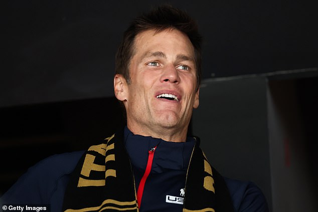 Tom Brady joins Jason and Kylie Kelce at Winter Olympics hockey final showdown between USA and Canada